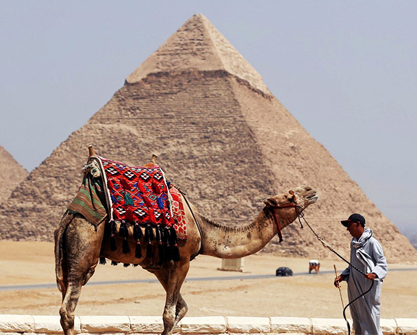 Old Cairo and the Pyramids of Giza